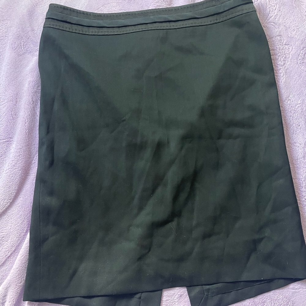 Gucci Dark Green Pencil Skirt